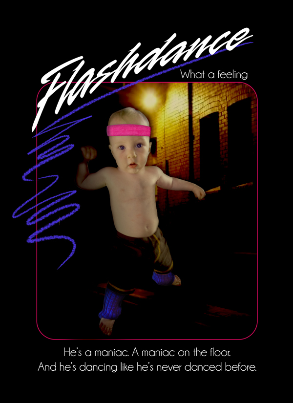 Phil's Flashdance Movie Poster