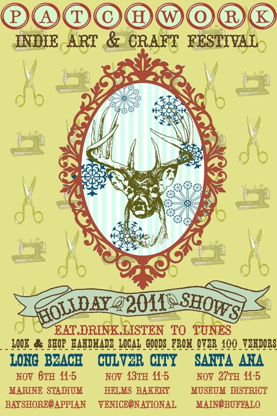 Patchwork Arts and Crafts Show Holiday 2011 Flier