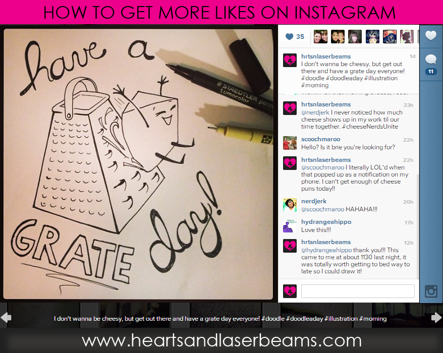Have a Grate Day - How to Get More Likes on Instagram
